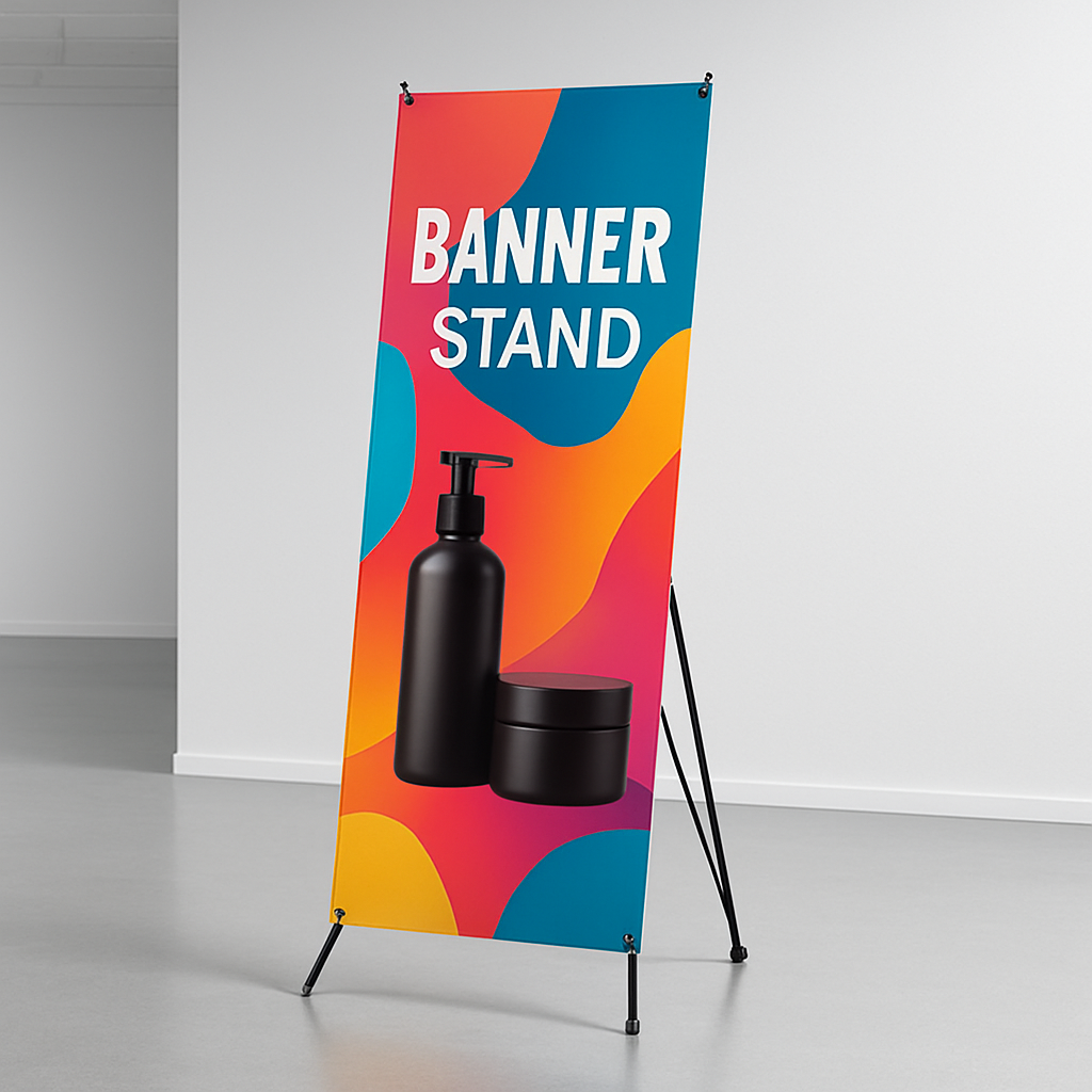 Contoh produk X-Banner